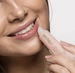 SARA HAPP The Lip Slip ONE LUXE GLOSS Tube Glossy Lip Sheen Lip Color New